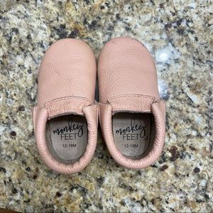 18-24 month Monkey Feet moccs.